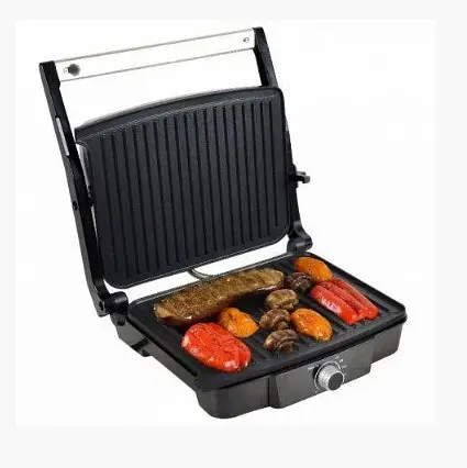 Контактний гриль Rainberg RB-5402 Барбекю електрогриль 2200W - фото 3
