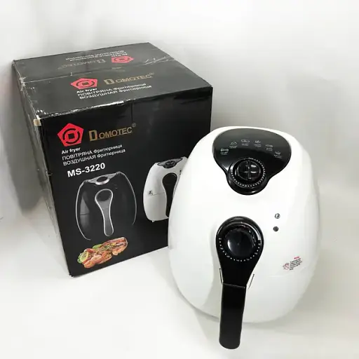 Аэро фритюрница Air Fryer DOMOTEC MS-3220 белый - фото 2