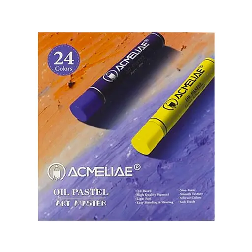 Набор масляной пастели Acmeliae OPC-24, 24 цвета, 24 штуки - фото 1