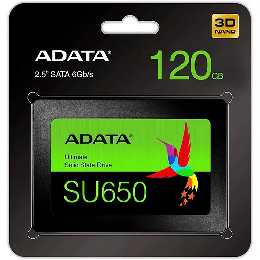 Накопичувач SSD Adata Ultimate SU650 120 GB 2.5" SATA III - фото 1