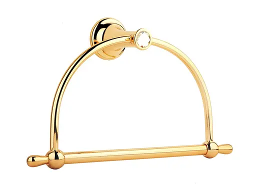 Кільце для рушника Kugu Bavaria 304G Золотий - фото 3