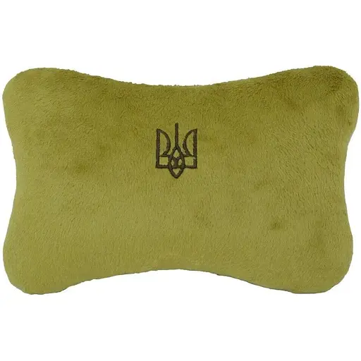 Подголовник-подушка Tigres Тризуб ПД-0460 Хаки (4823061511461) - фото 1