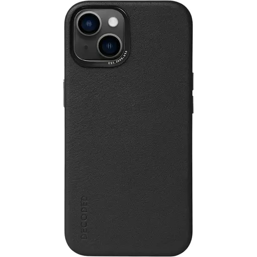 Оригінальний шкіряний чохол Decoded Leather Case MagSafe для Apple iPhone 13 (6.1") Black - фото 2