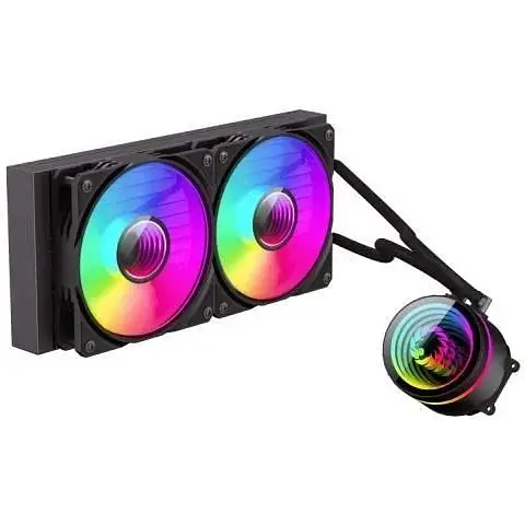 Система рідинного охолодження GameMax IceBurg 240 Infinity чорний - фото 1