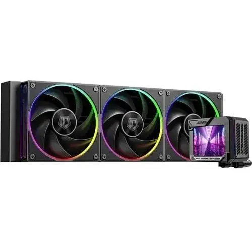 Система рідинного охолодження ID-Cooling DL360 MAX чорний 3x MF-1230-ARGB-K PWM 500~2300±10%RPM - фото 1