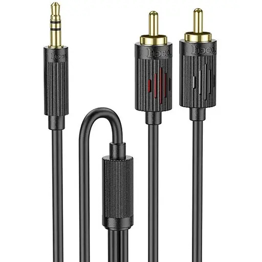 Кабель rca 3.5 мм Hoco UPA28 перехідник адаптер
