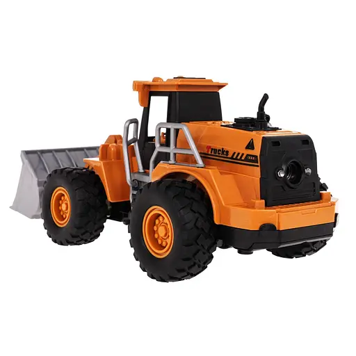 Бульдозер Ramiz з вогнями та димом R/C жовтий MDP268-3A - фото 3