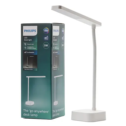 Світильник настільний Phillips Tilpa DSK212PT 5W 5000K акумуляторний білий (929003241507) - фото 5