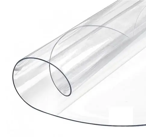 М'яке (гнучке, рідке) скло скатертину на стіл Soft Glass 2.5х1.8м (товщина 1.5 м) Прозора - фото 2