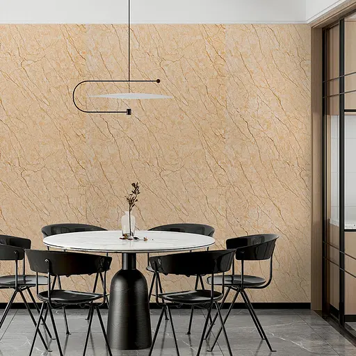 Декоративная ПВх плита 1.22 м x 2.44 м x 3 мм Бежевый мрамор SW-00001397 - фото 8