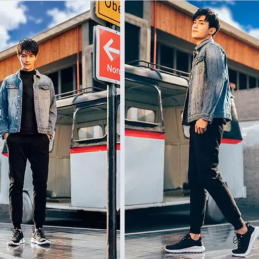 Кроссовки FreeTie Urban Light Running Shoes Size 41 MR0031BWW черные - фото 5