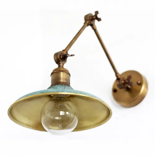 Настенное бра 3-х поворотное, PikArt арт. 1206 зеленый - фото 2