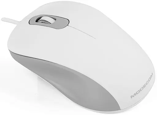 Мишка Modecom MC-M10S, 3кн., 1000dpi, Silent, біла - фото 3