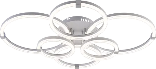 Люстра светодфодная V DK6303B-6 WH+CR - фото 2