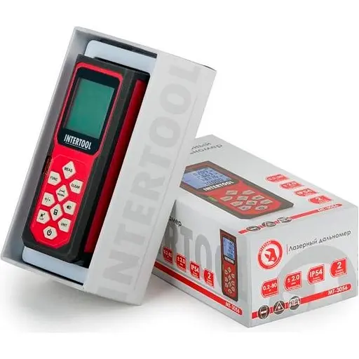 Лазерний далекомір Intertool MT-3055 [99018] - фото 5