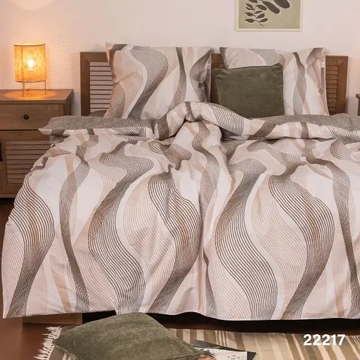 Комплект постільної білизни Viluta двоспальний ранфорс 22217 100% бавовна - фото 1