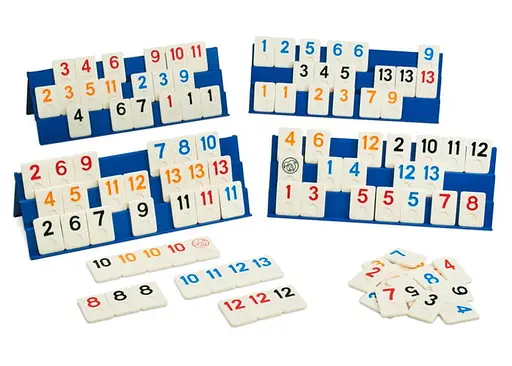 Настольная игра CAYRO Румми Классик дорожный в кейсе (большие фишки) (708) - фото 2