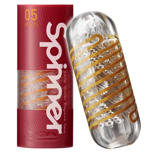 Мастурбатор Tenga Spinner Beads коричневий - фото 4
