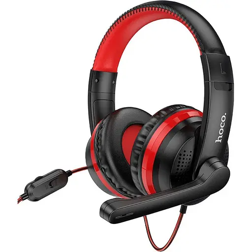 Игровые наушники Hoco W103 Magic Tour Red (741622) [112419] - фото 1