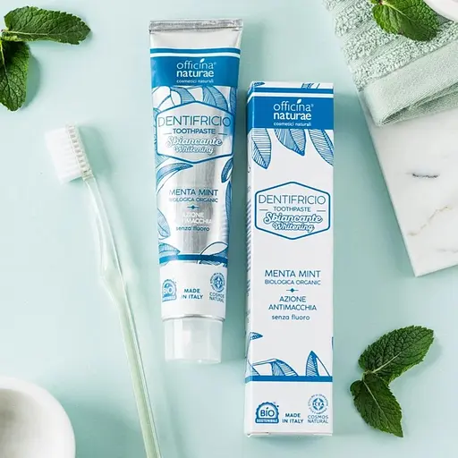 Естественная гелевая зубная паста Officina Naturae отбеливающая - фото 5