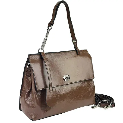 Женская классическая кожаная сумка Olivia Leather A25F-W-6012B