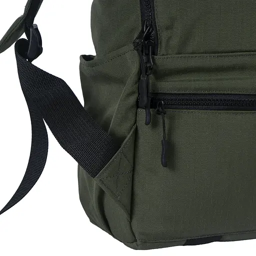 Рюкзак-антикрадій OOLOO Кенгуру mini 40x30x12 см, хакі 2497 - фото 5