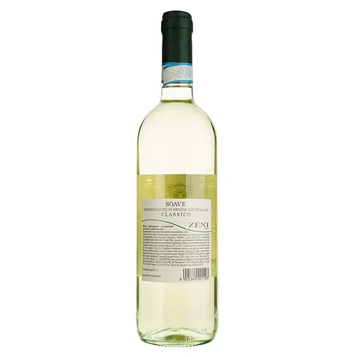 Вино Zeni Soave Classico, 12%, 0,75 л - фото 4