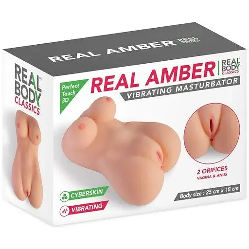 Мастурбатор Real Body - Real Amber - фото 4