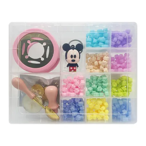 Набор для творчества "Сургучный штамп" Bambi C712-5-5, 10 цветов - фото 1