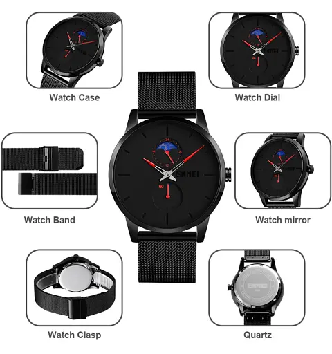 Наручний годинник чоловічий Skmei 9208 Red, 9208RD (18397) - фото 9