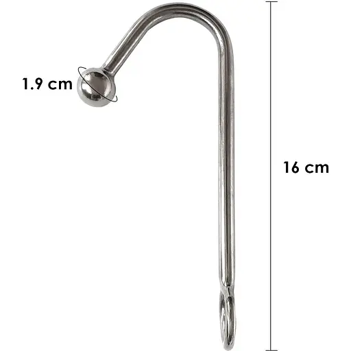 Бондажний набір з металевим анальним гаком Art of Sex Beatrice Bondage set With Anal hook № 1 - фото 4