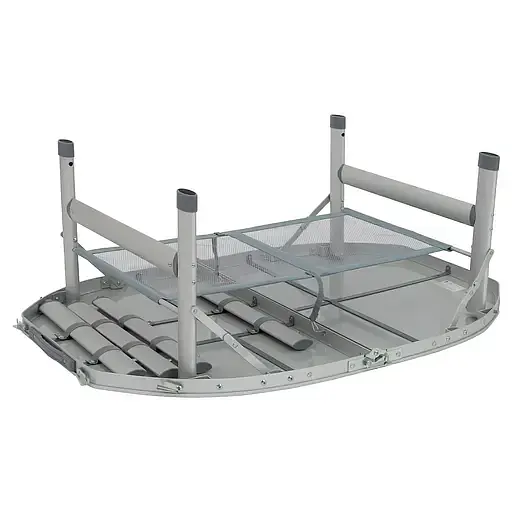 Стіл Bo-Camp Premium овальний 100x70 см сірий (DAS303284) - фото 6