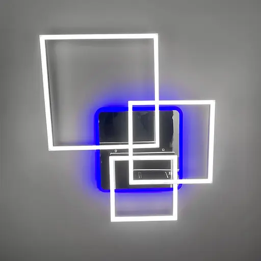 Світлодіодна люстра Ideal Lux Frame у хромованому корпусі | Арт. A 11017/3 RGB CH | Line F - фото 7