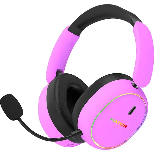Наушники игровые Hator Phoenix 2 Wireless Cyber Violet (ESH42) [145533]