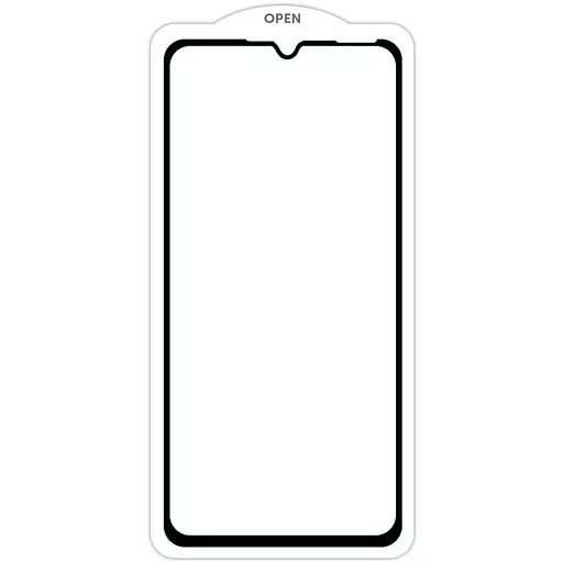 Захисне скло SKLO 5D (тех.пак) для Samsung A30s/A50/A50s/M30 /M30s/M31/M21/M21s Чорний / Біла підкладка