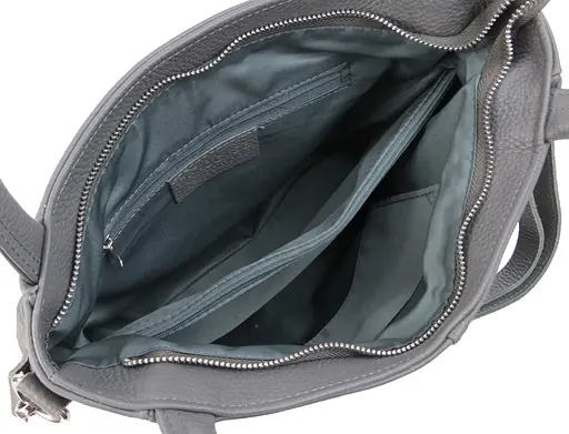 Женская кожаная сумка на двух ручках Borsacomoda 29х28х10 см sum0026801 - фото 7