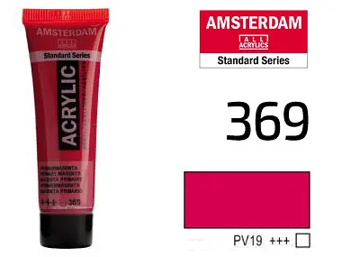 Фарба акрилова Amsterdam 369, Первинний пурпурний 20 мл - фото 2