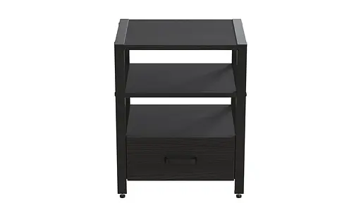 Тумба универсальная Вивьен 1/1 50x41x40 черный ДСП Сосна Кембра 16мм FRD-104144 - фото 4