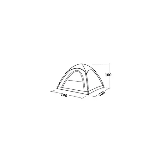 Намет Easy Camp Tent Comet 200 (1046-120338) - фото 3