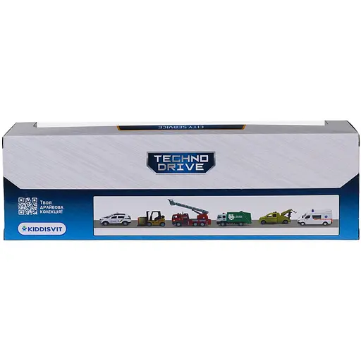 Ігровий набір TechnoDrive Автоперевізник: автоперевізник, самоскид, екскаватор, аксесуари (541757.270) - фото 13
