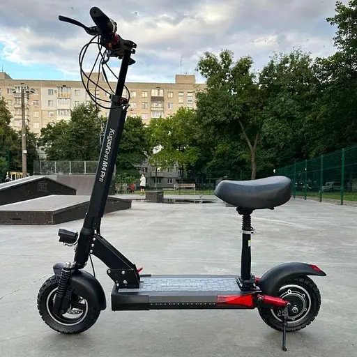 Электросамокат с сиденьем KugooKirin M4 Pro (1000W,18Ah) - фото 3