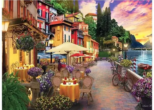 Пазл Anatolian Озеро Комо Італія 2000 ел. (3944) - фото 2