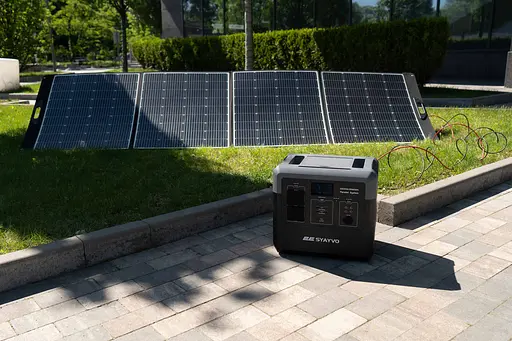 2E Портативная электростанция Syayvo 2400 Вт, 2560 Вт/ч, WiFi/BT, параллельное подключение, быстрая зарядка - фото 4