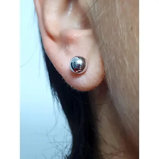 Золоті сережки-пуссети Favoritum Кульки. 210115_7_Б - фото 2