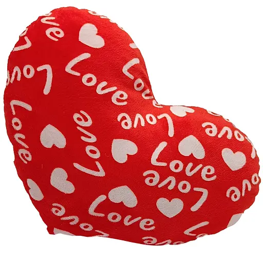 Дитяча м’яконабивна іграшка "Серце LOVE" Сувенір-декор HL-L 40 см - фото 1