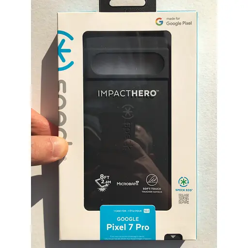 Чохол протиударний Speck IMPACTHERO для Google Pixel 7 Pro (6.7") Black 150205-B565 - фото 2