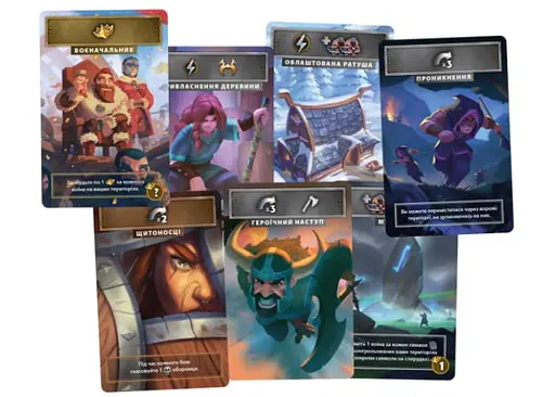 Настольная игра White Games&Geekach Games Нортгард. Неизведанные земли (Northgard: Uncharted Lands) (укр.) (GKCH160) - фото 9