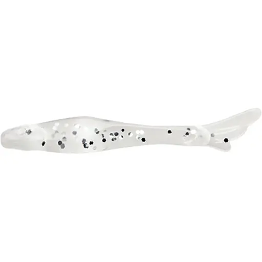 Силікон FishUP Aji Tiny 1.5" #411 - UV Clear/Silver (12 шт/уп)