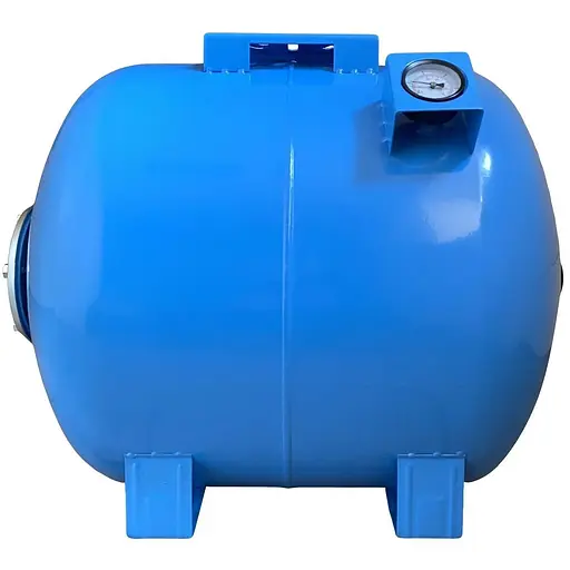 Гідроакумулятор VOLKS Pumpe 80 л з манометром (9895) - фото 1