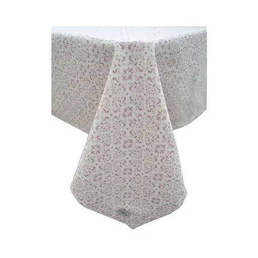 Скатертина Прованс Bella Рожевий вітраж 85х85 см (4823093416796) - фото 1